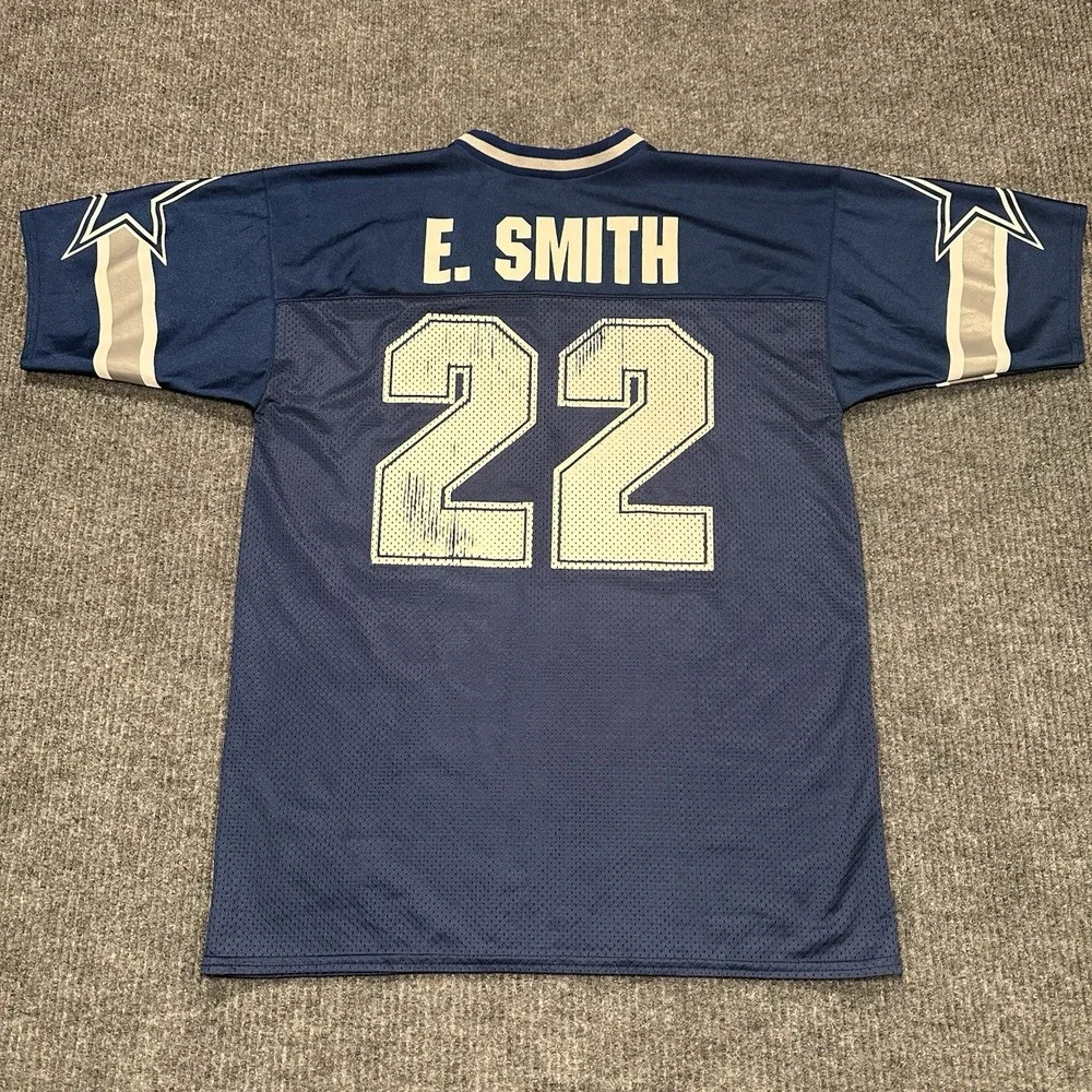 Vintage Dallas Cowboys Emmitt‎ Smith #22 Jersey Youth XL Logo Athletic